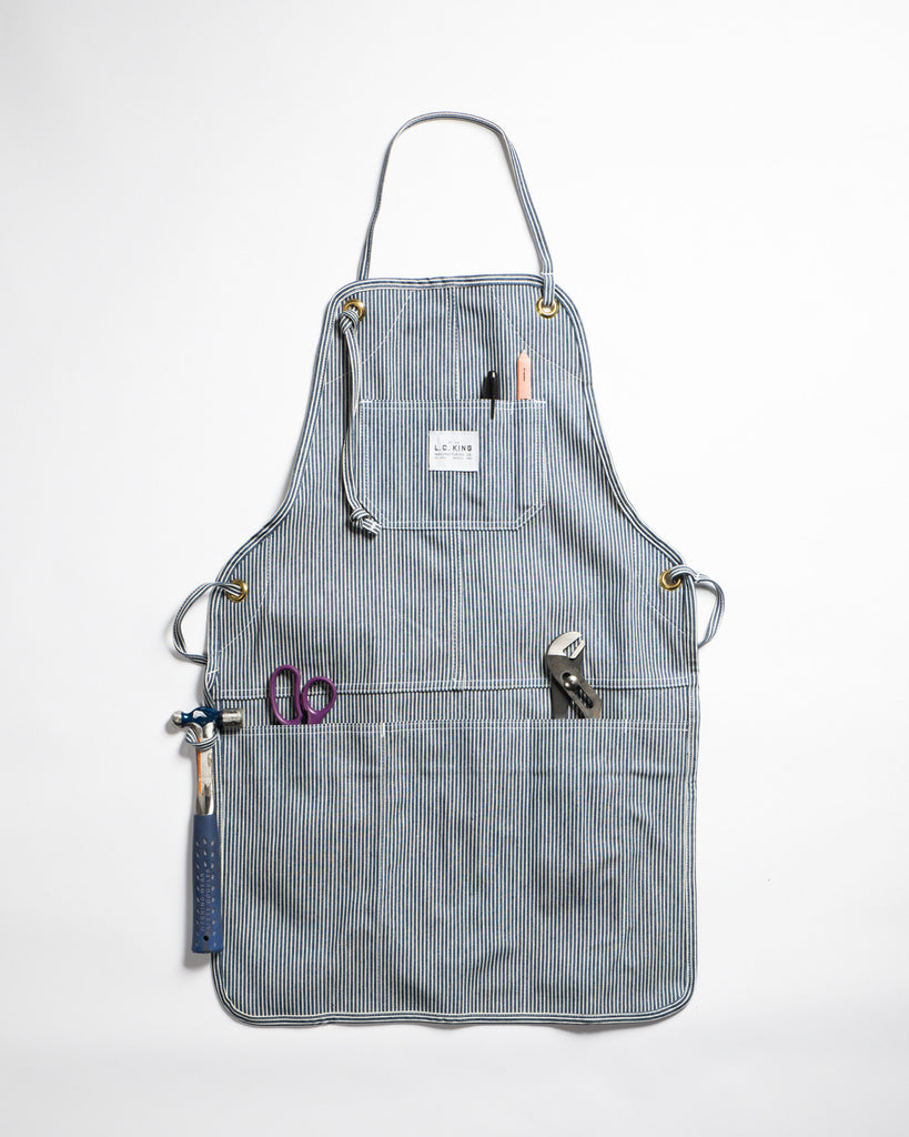 Pointer Grilling Apron Hickory Stripe