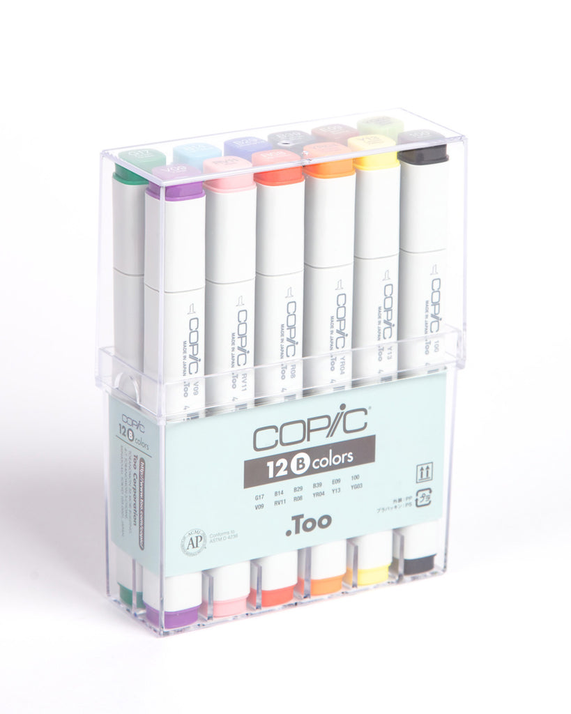 Copic 12pc Basic Set