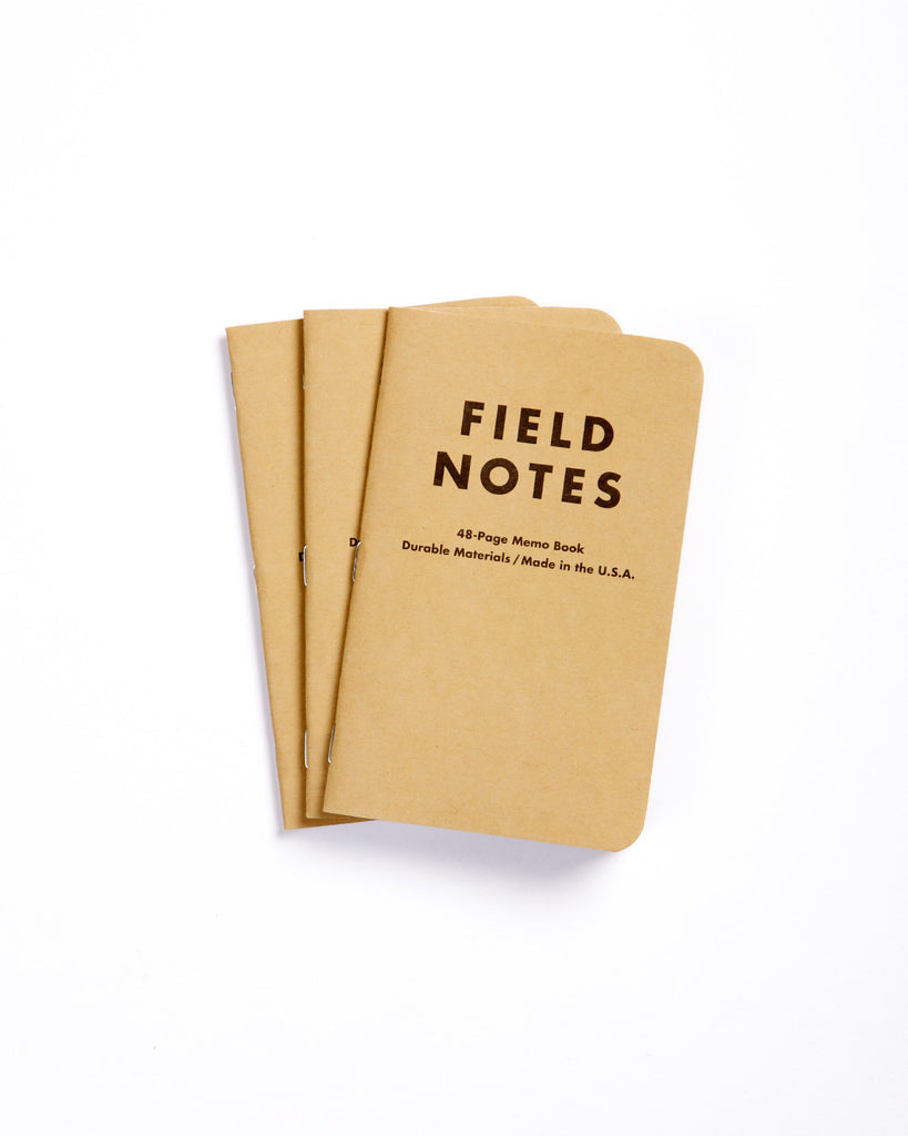 Field Notes Pack of 3 - Ruled