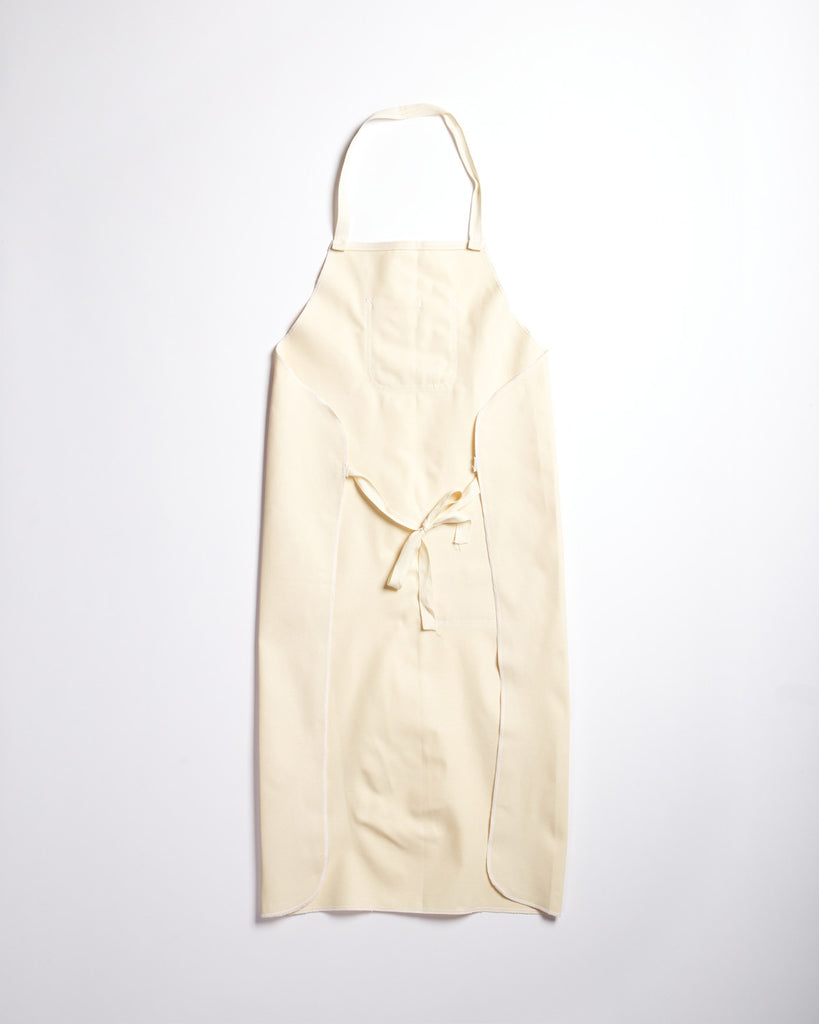 Pointer White Drill Shop Apron