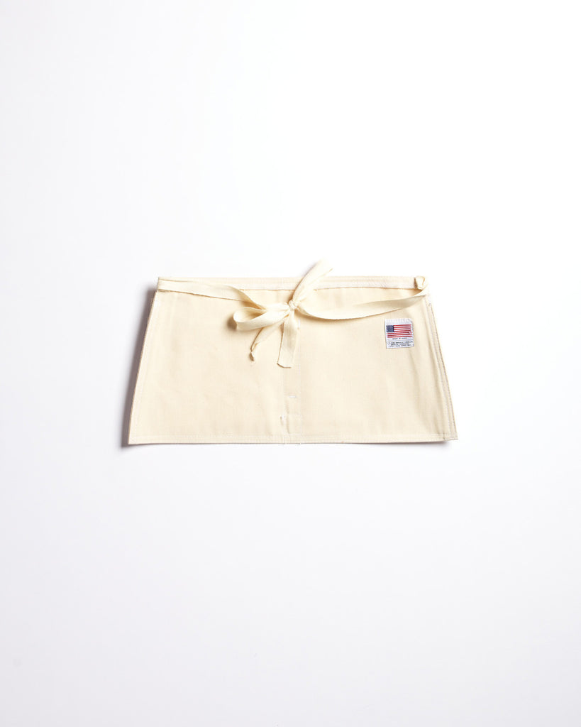 Pointer Waist Apron White Drill
