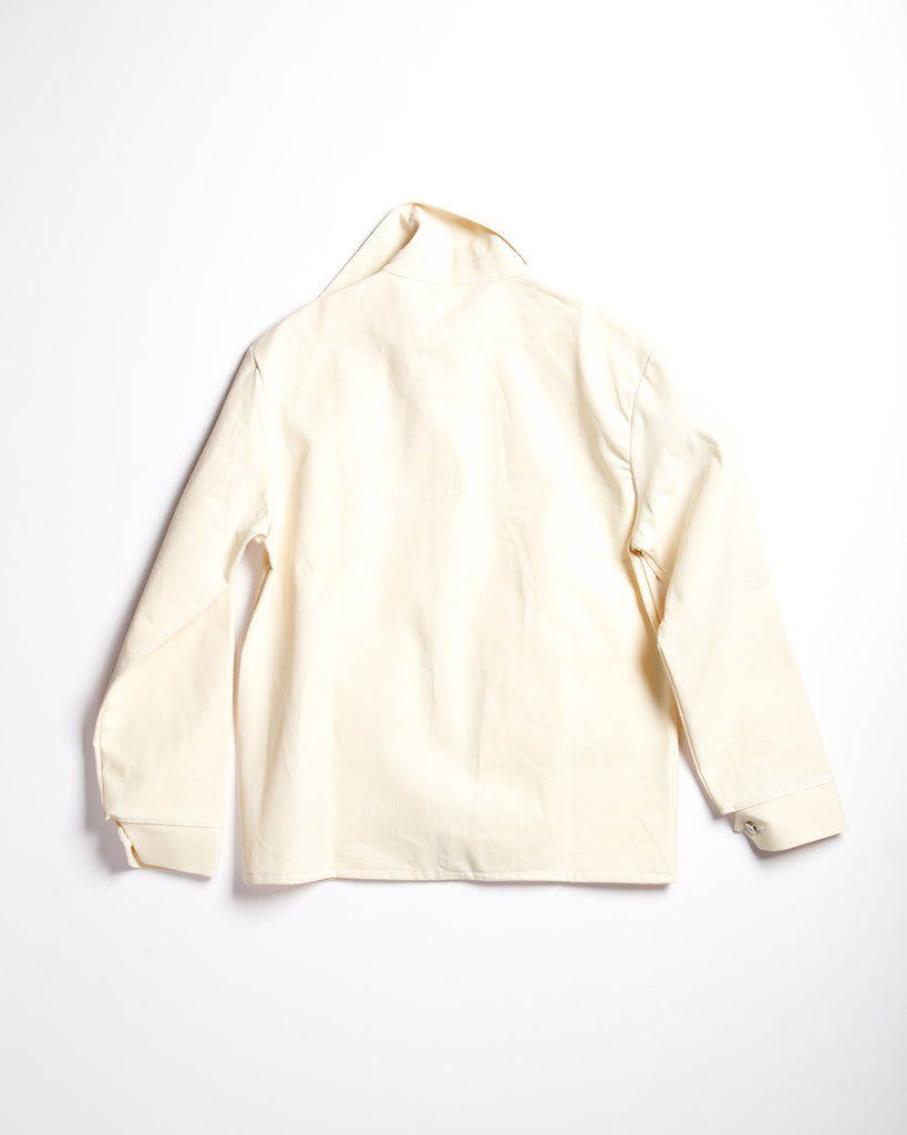 Pointer Brand White Drill Denim Chore Coat