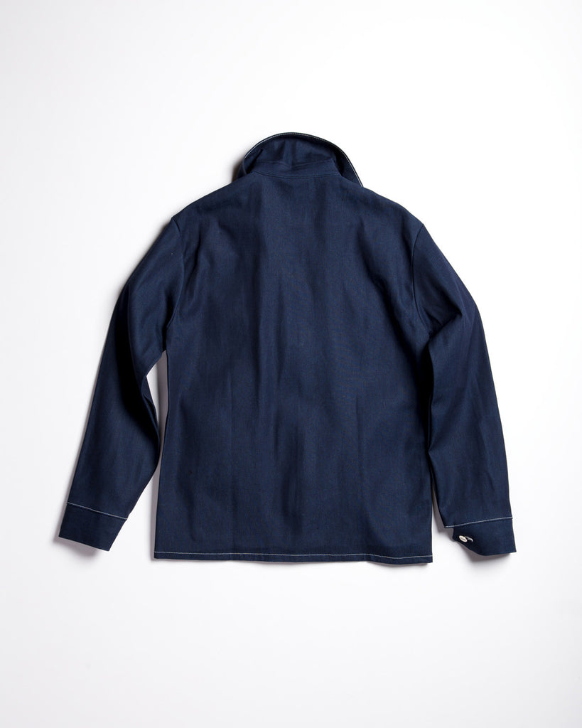 Pointer Brand Indigo Blue Denim Chore Coat