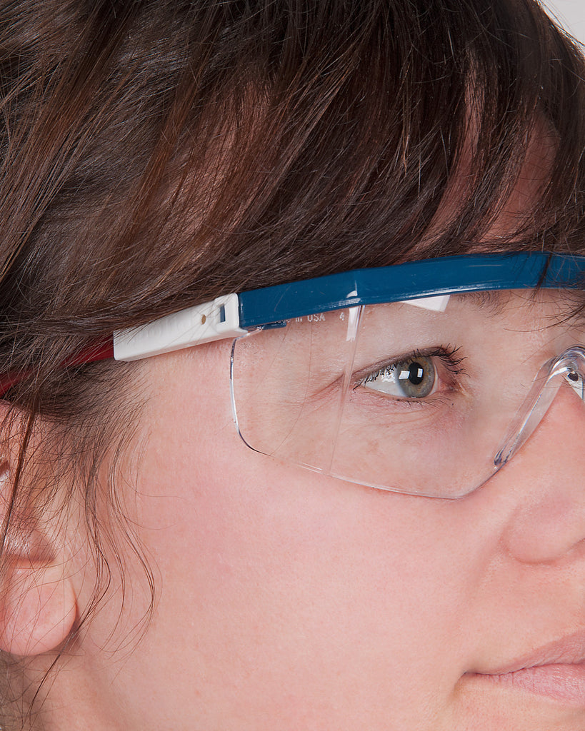 Oberon Apollo XR Safety Spectacle Red, White & Blue