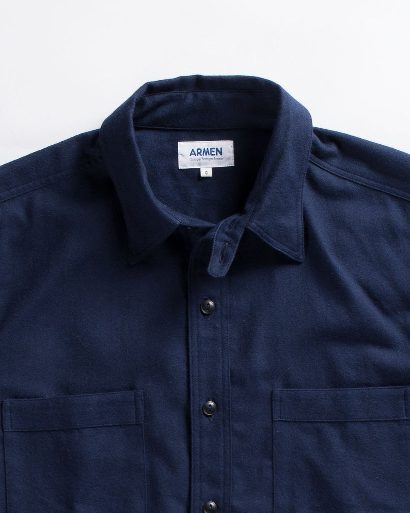 Armen Utility Shirt Navy