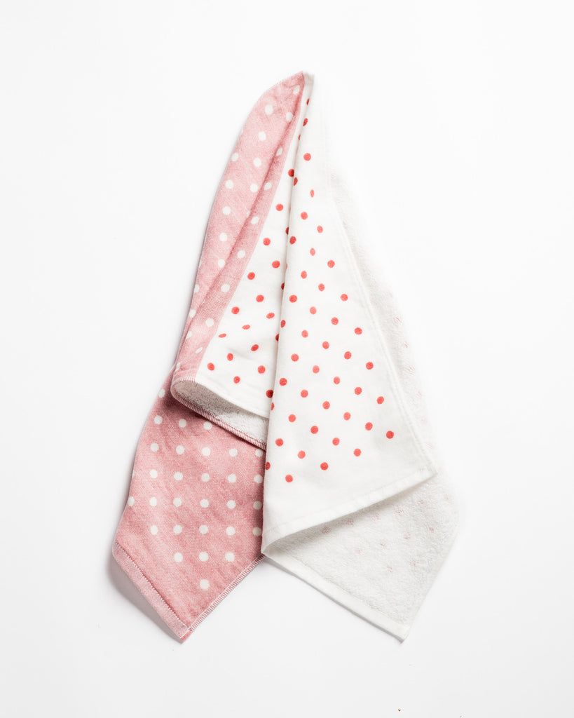 Yoshii Polkadot Chambray Hand Towel