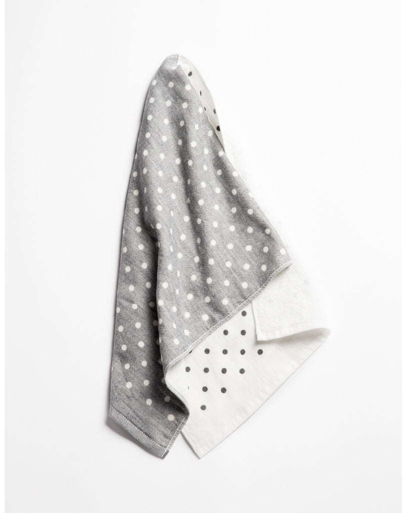 Yoshii Polkadot Chambray Hand Towel