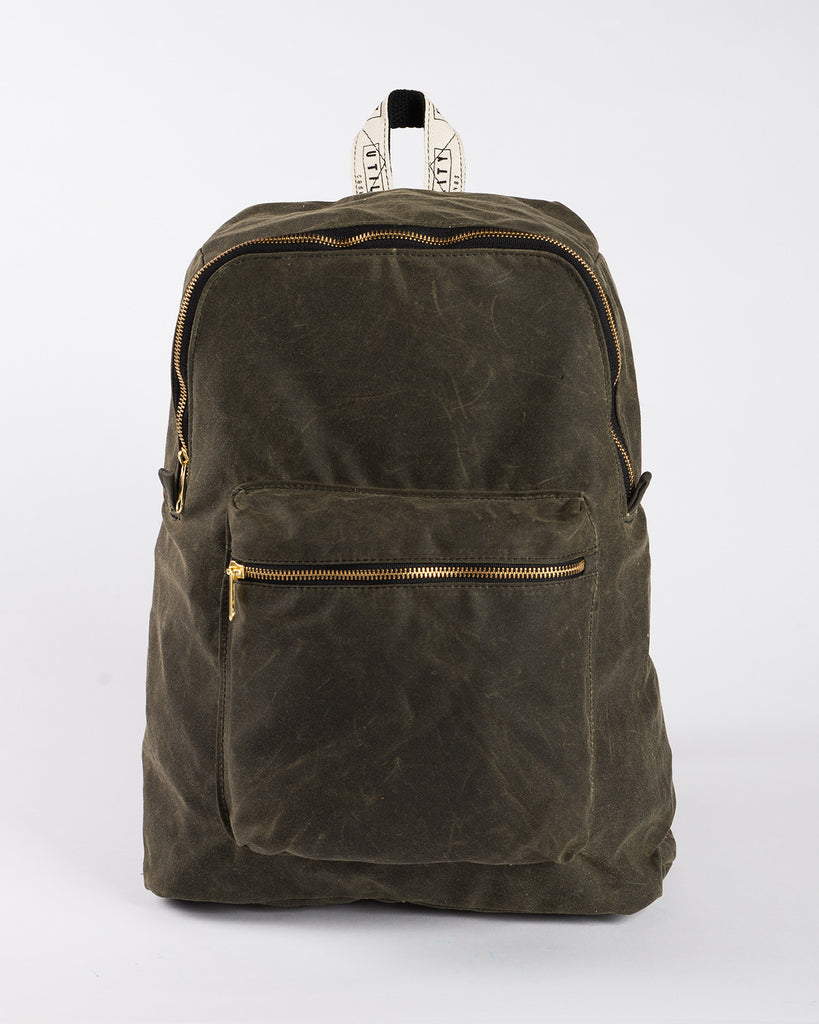 Utility Canvas Waxed Canvas Backpack