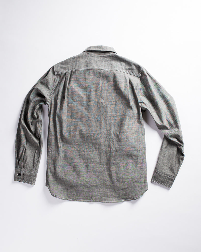 Five Brother Heavy Chambray Work Shirt Black