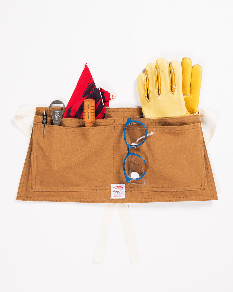 Pointer Waist Apron Brown Duck