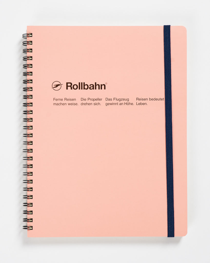 Rollbahn Spiral Notebook 8"x10"