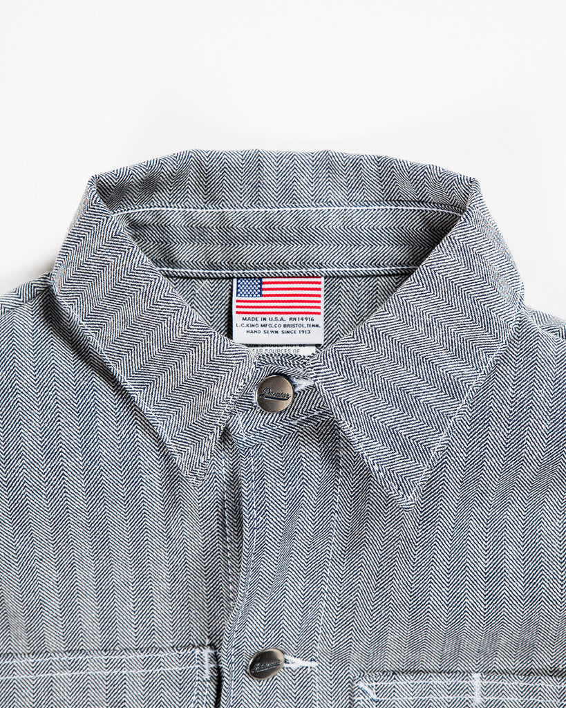 Pointer Brand Chore Coat Fisher Stripe