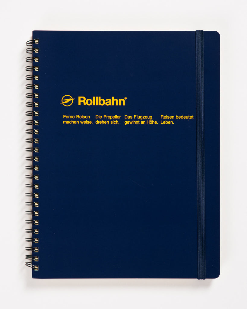 Rollbahn Spiral Notebook 8"x10"