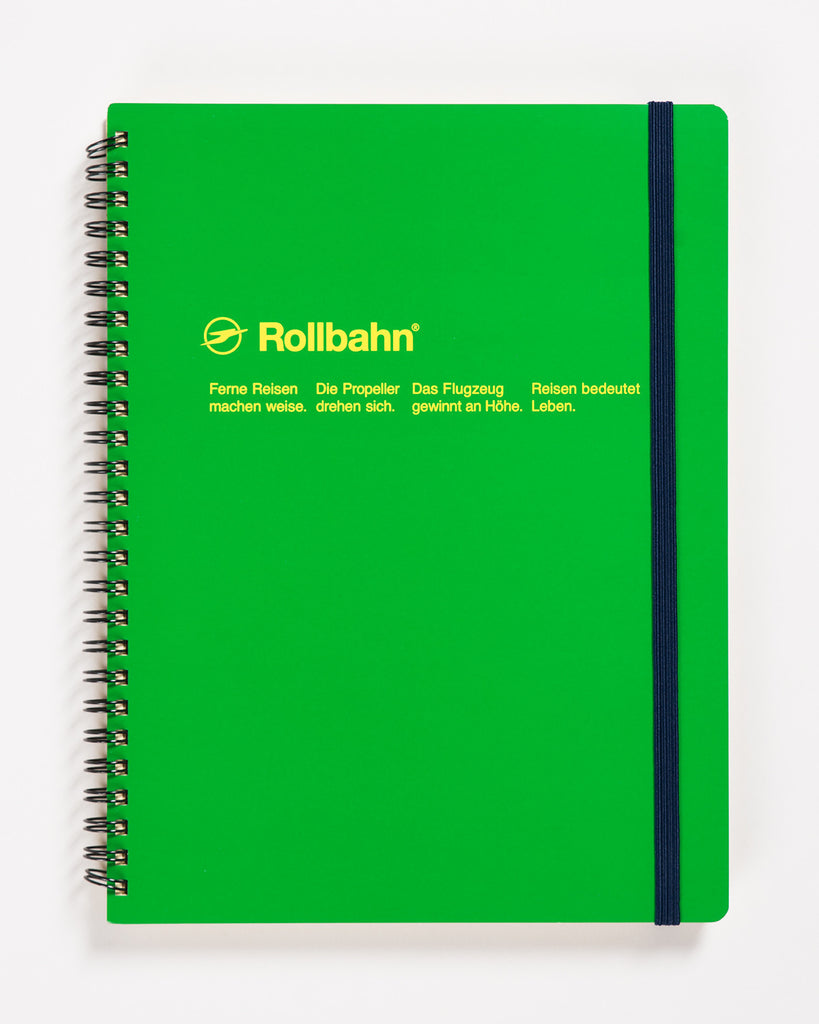 Rollbahn Spiral Notebook 8"x10"
