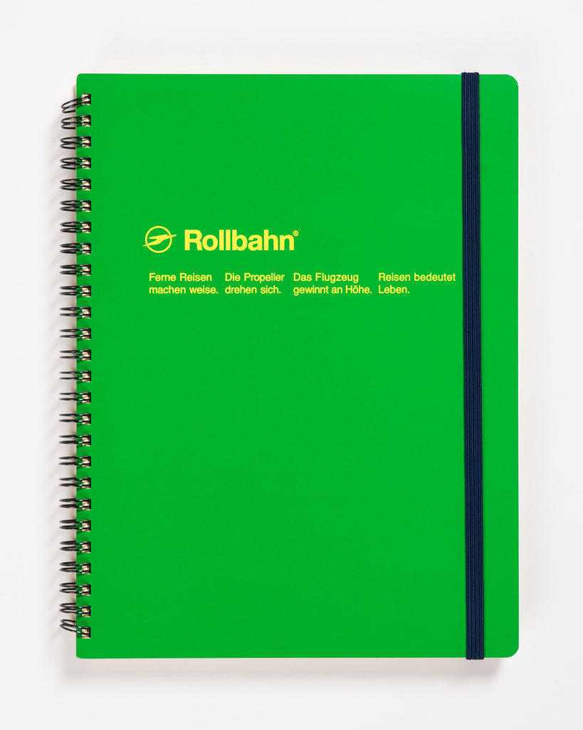 Rollbahn Spiral Notebook 8"x10"