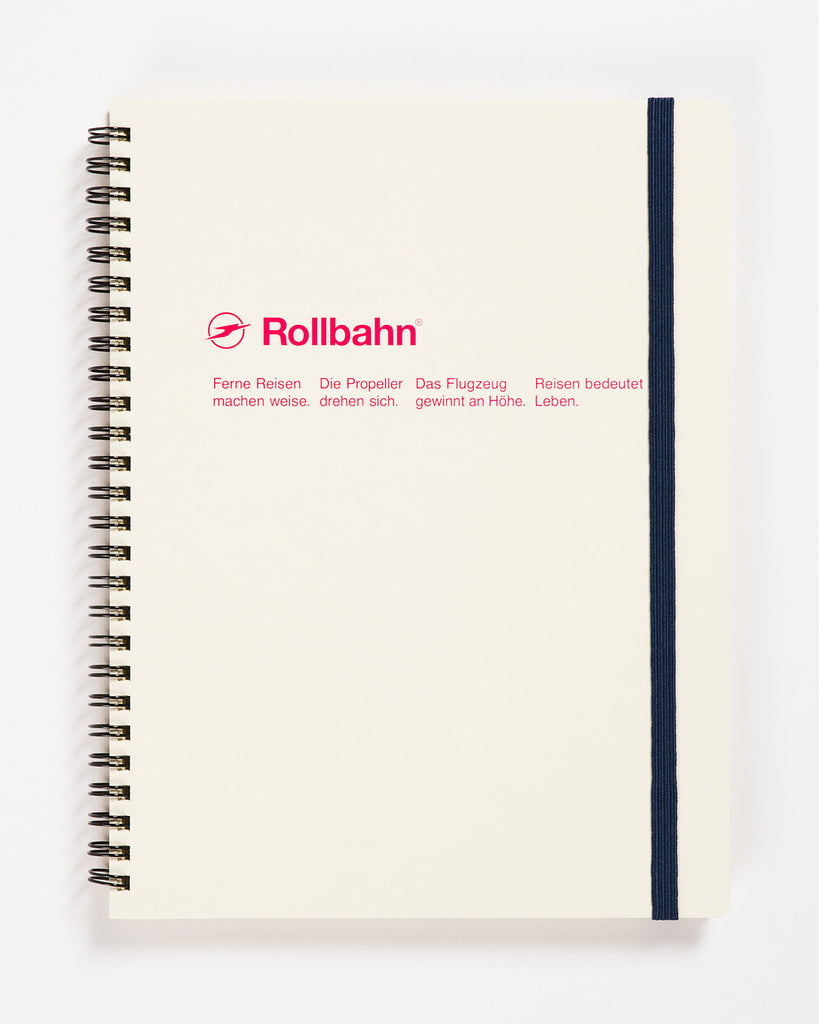 Rollbahn Spiral Notebook 8"x10"