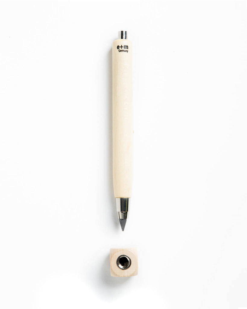 E+M Long Workbox Clutch Pencil & Sharpener Set