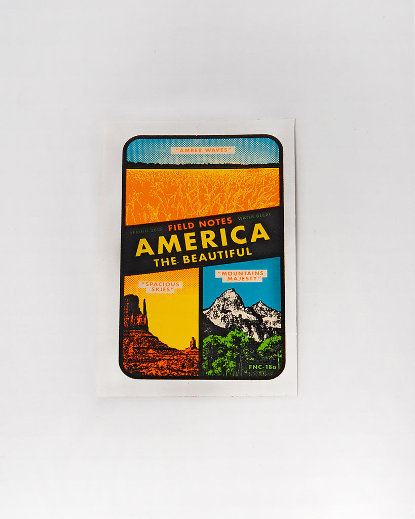 Field Notes Pack of 3 - America the Beautiful Edition