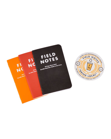 Field Notes Pack of 3 - Pitch Black Edition