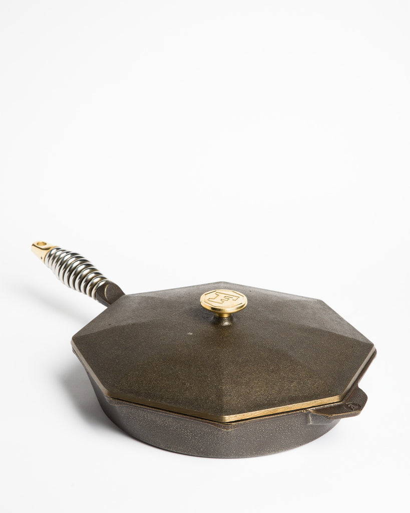 FINEX Cast Iron 12" Skillet & Lid Set