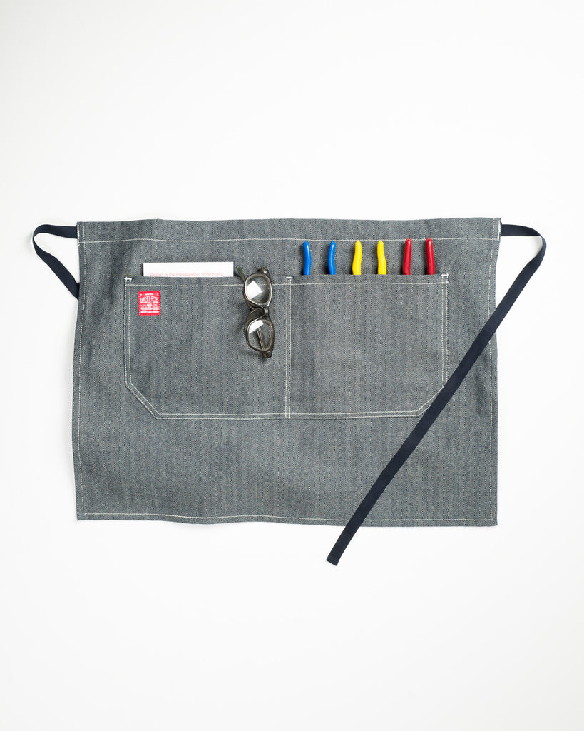 Hand-Eye USA Made Waist Apron Herringbone