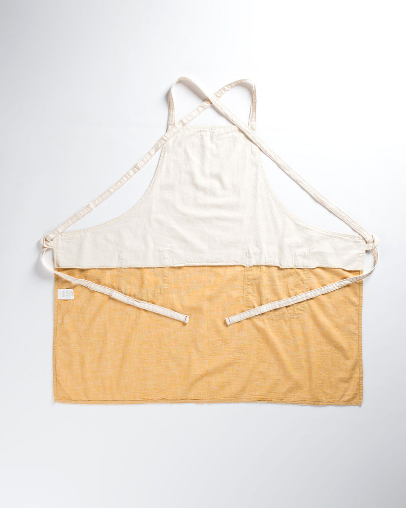 BasShu Normal Apron Solid Chambray