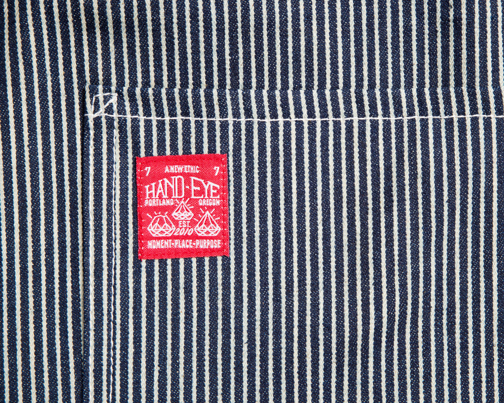 Hand-Eye USA Made Work Apron Hickory Stripe