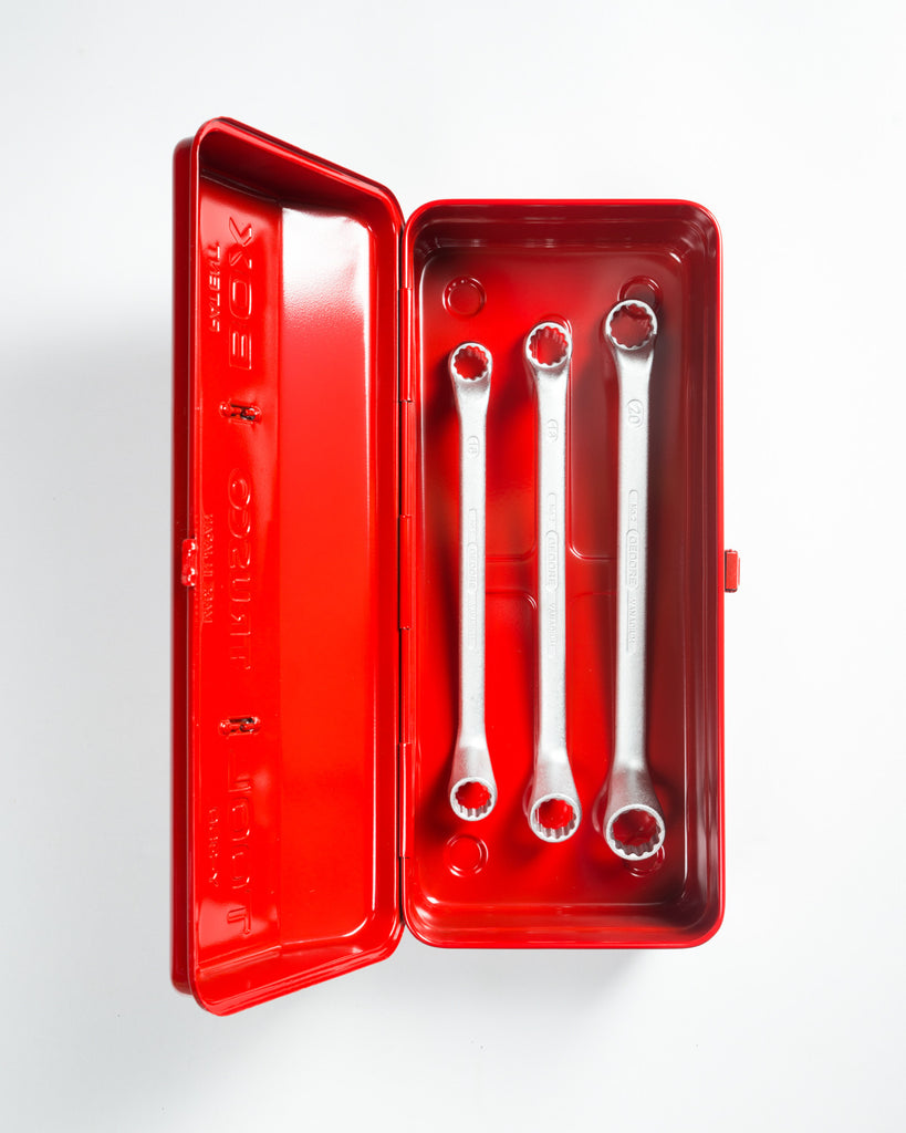 Trusco Red Hip Roof Tool Box