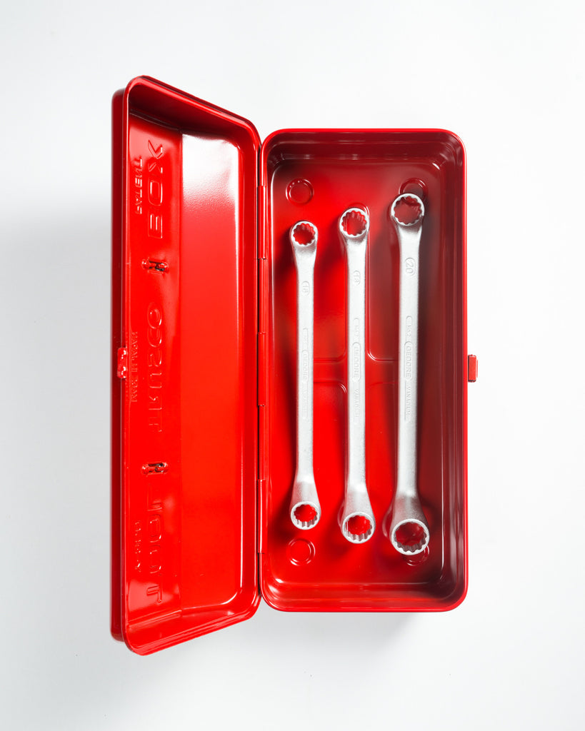 Trusco Hip Roof Tool Box in RED, BLUE, & OLIVE