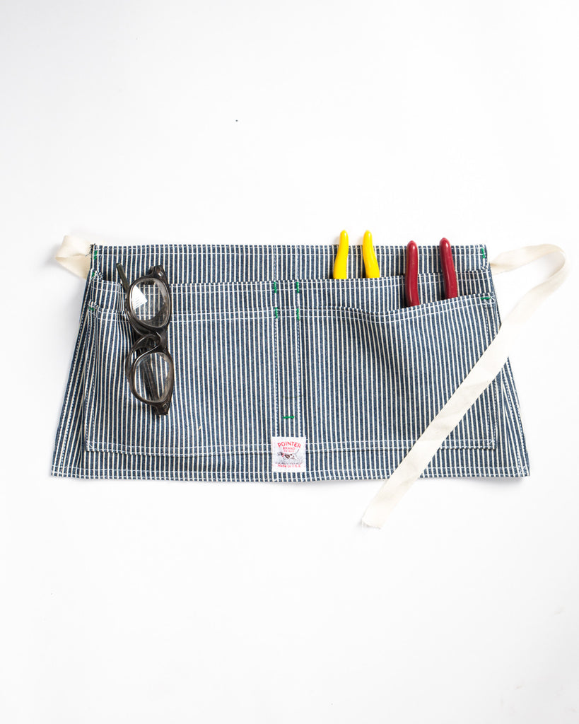Pointer Waist Apron Hickory Stripe