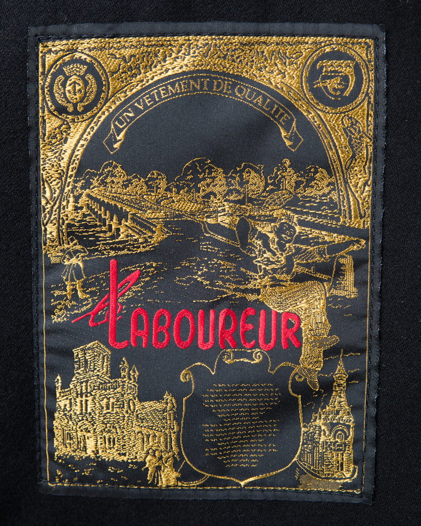 Le Laboureur Moleskin Work Jacket Noir