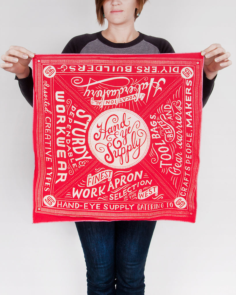 Hand-Eye Supply x Man vs. Ink x Mary Kate McDevitt Bandana