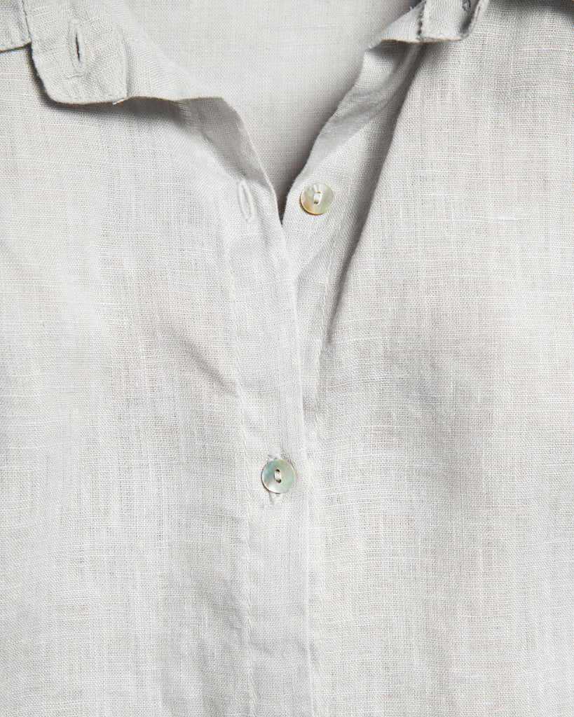 Fog Linen Katie Long Shirt Fog