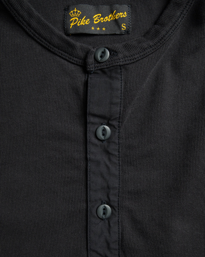 Pike Brothers 1954 Short Sleeve Utility Shirt Faded Black
