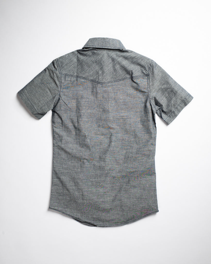 Kooth Brand Short Sleeve Workshirt Gray