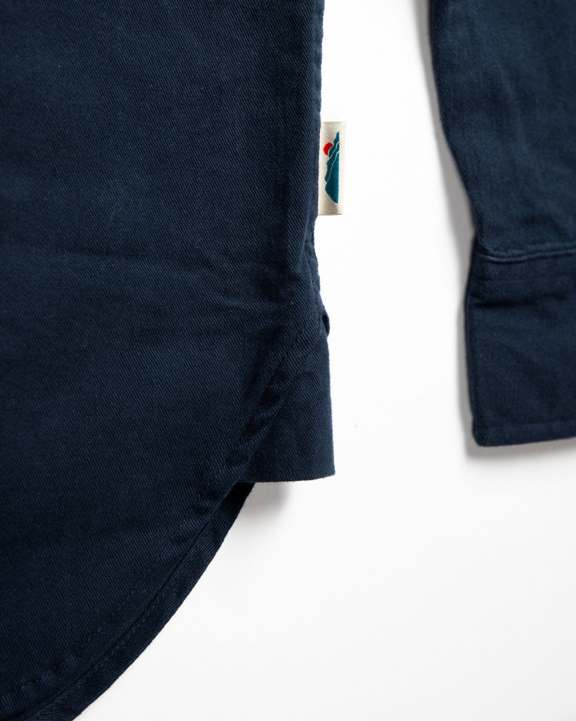 Edgevale Tamalpais Twill Shirt Navy