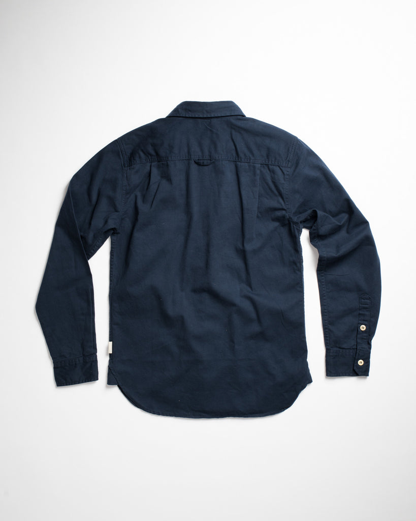 Edgevale Tamalpais Twill Shirt Navy