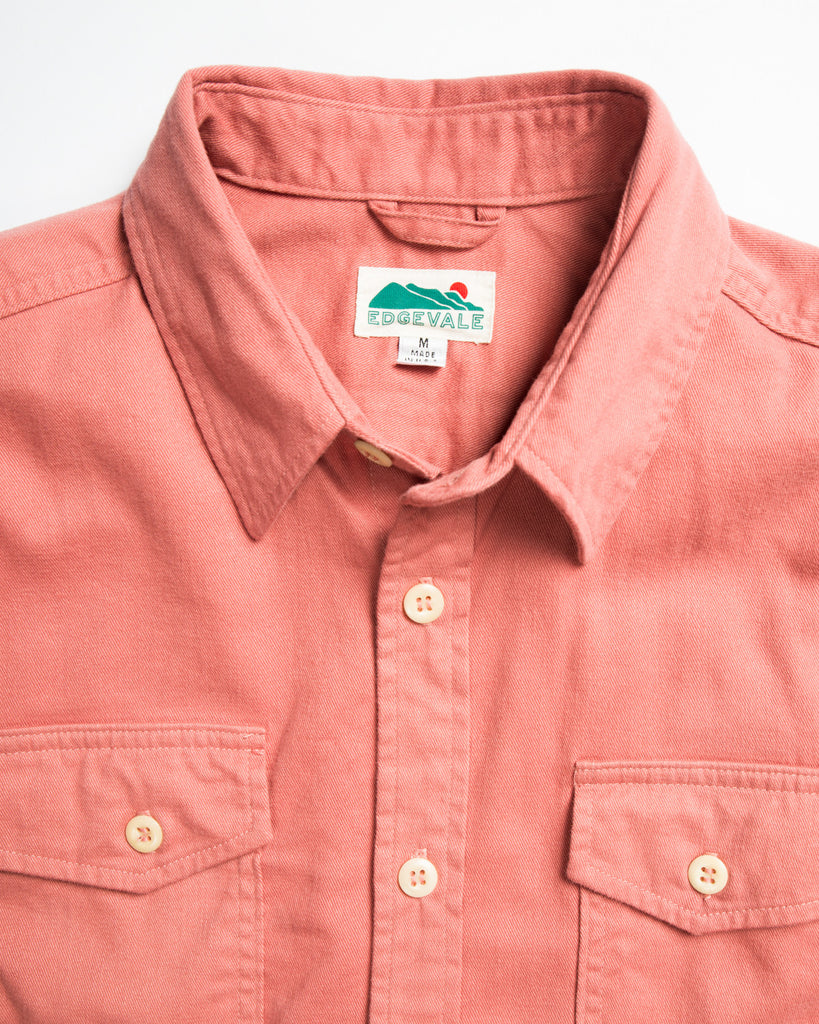 Edgevale Tamalpais Twill Shirt Clay
