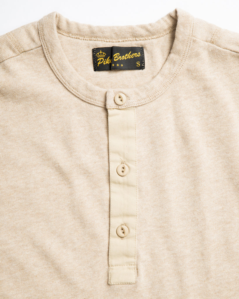 Pike Brothers 1954 Short Sleeve Utility Shirt Oatmeal