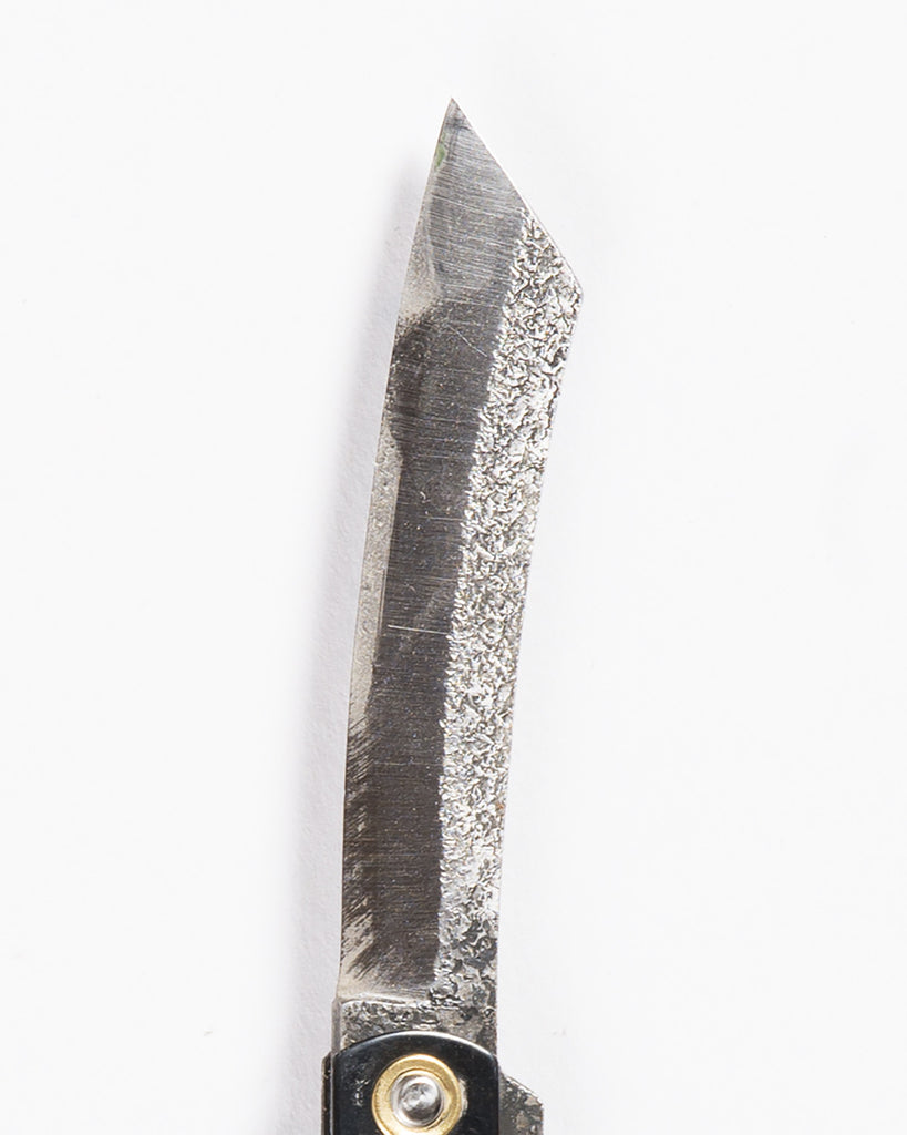 Miyamoto Higonokami Pocket Knife with Black Handle