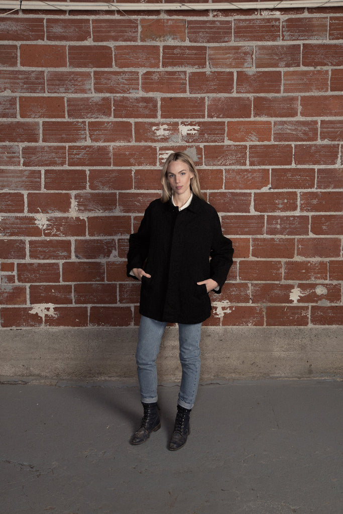 Harrow Town Cotton Over Coat Midnight