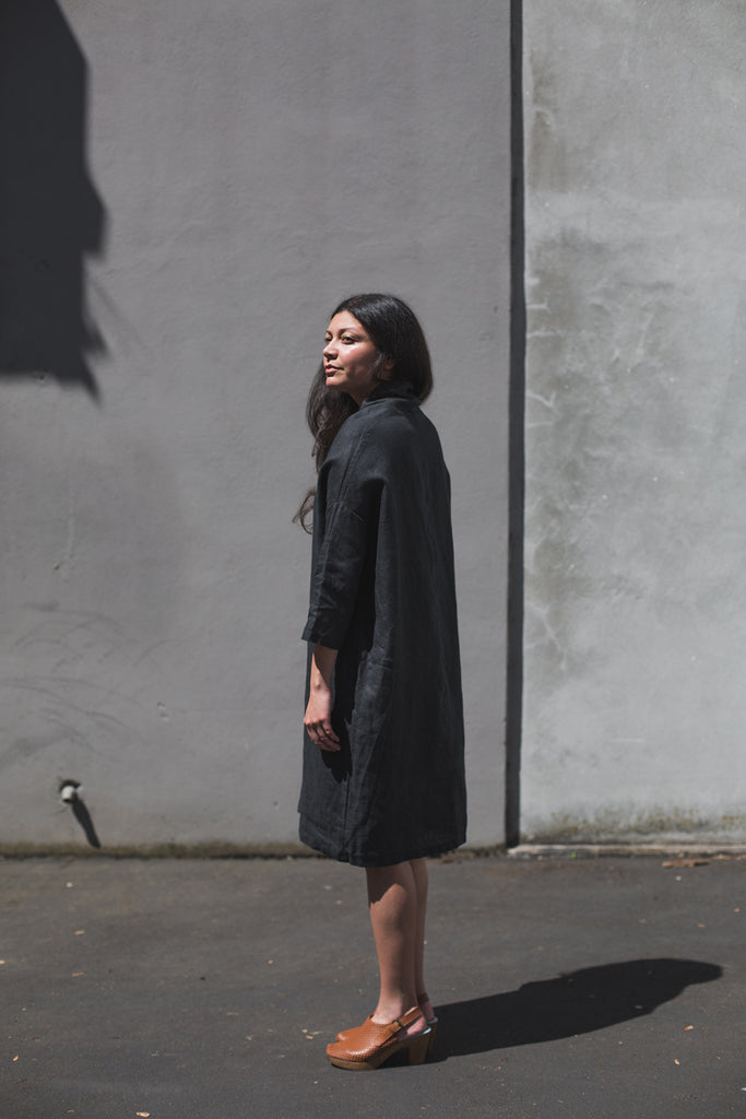 Fog Linen Veckey Dress Twilight