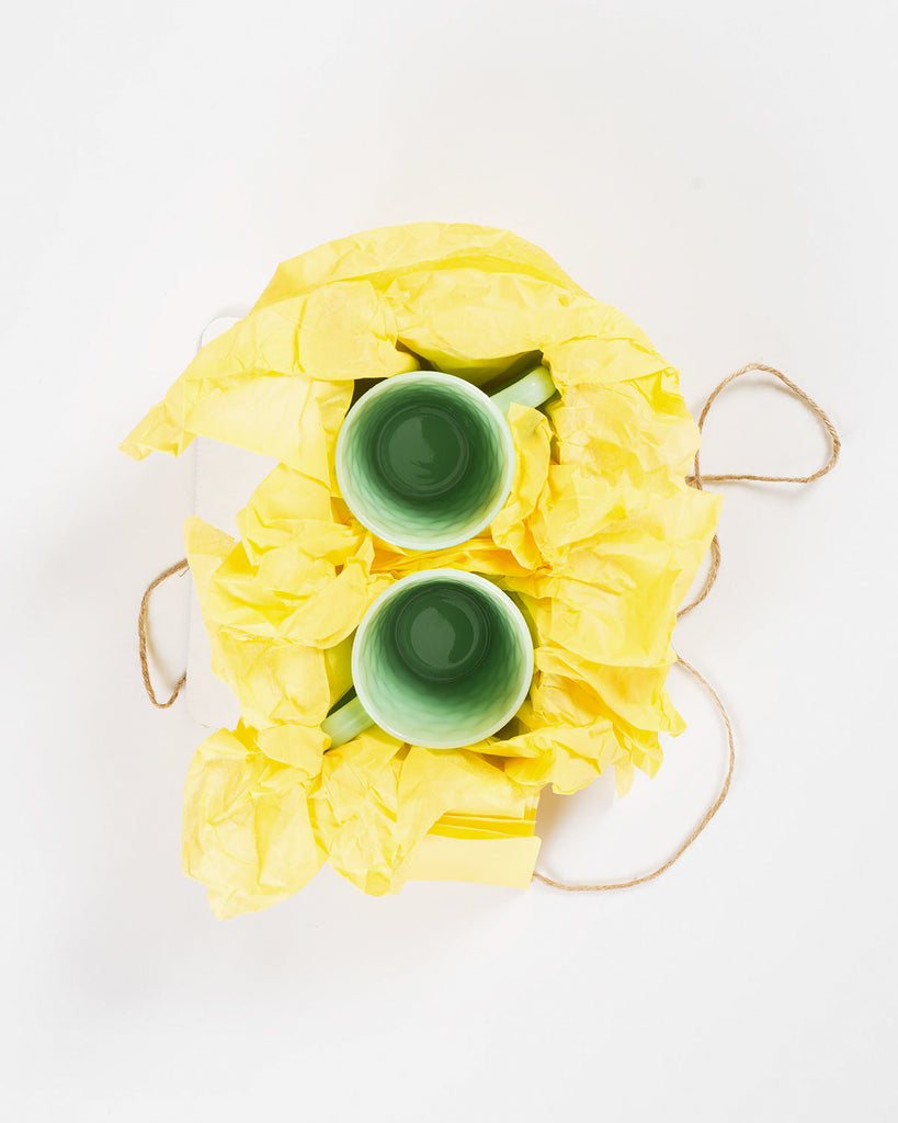 Hand-Eye Glass Mug Set