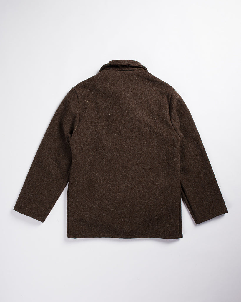 Le Laboureur Wool Work Jacket Brown