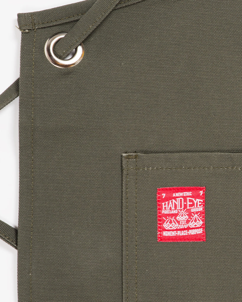 Hand-Eye USA Made Work Apron Olive