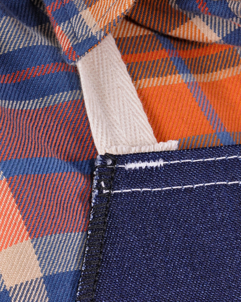 Pointer Rigid Indigo Denim Shop Apron