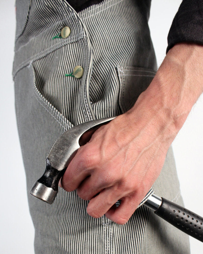 Pointer Brand Hickory Stripe High Back Overall