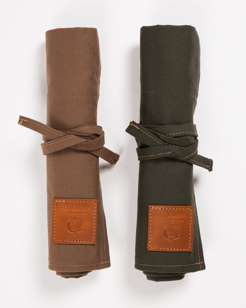 Red Clouds Collective Berkshire Pencil and Brush Roll