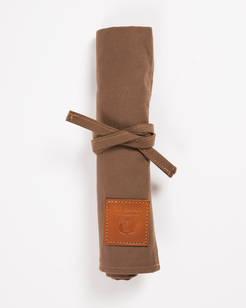 Red Clouds Collective Berkshire Pencil and Brush Roll