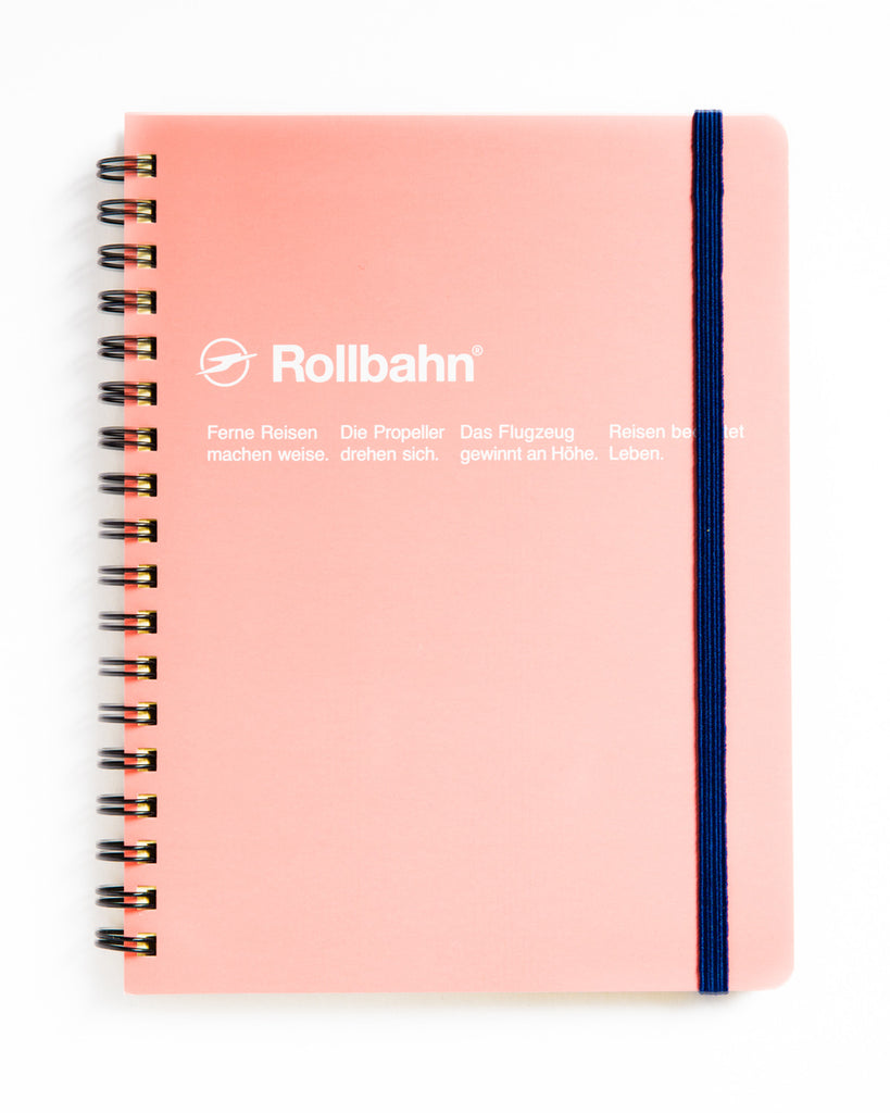 Rollbahn Spiral Notebook 5.5x7"